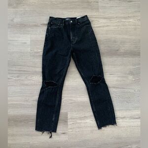 Abercrombie Ultra High Rise Mom Jean